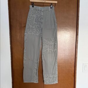 Topshop Floral Pants